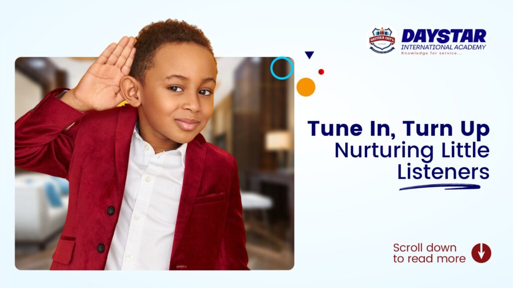 Tune in, turn up: Nurturing little listeners.