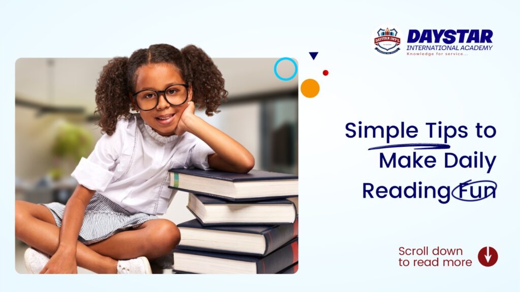 SIMPLE TIPS TO MAKE READING FUN