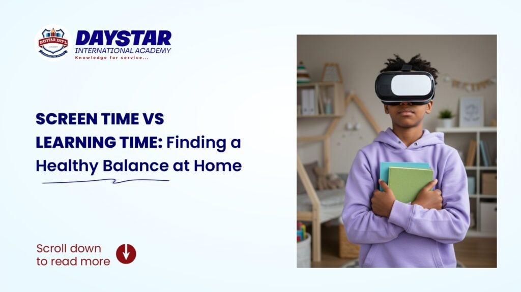Screen time vs learning time: Finding a healthy balance